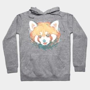 Red Panda Splat Hoodie